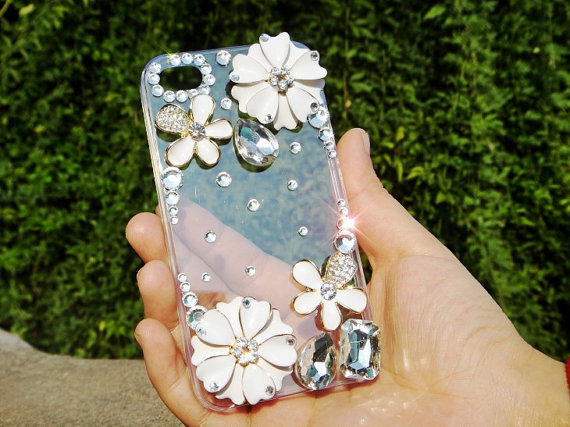 Flower Cover Cell Phone CaseFor Iphone 4 Or Iphone 4s